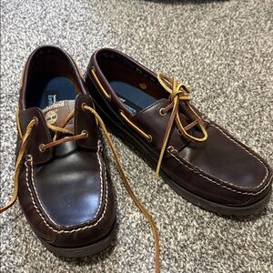 Timberland Men's Dark Brown Boat Shoes